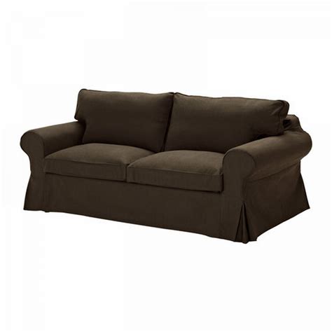 IKEA EKTORP Sofa Bed SLIPCOVER Sofabed Cover SVANBY BROWN