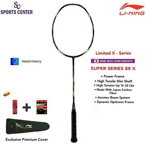 Jual New Limited X Series Raket Badminton Lining Super Series Ss X Black Di Lapak Huda Jaya