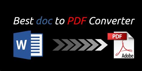 Best Word To Pdf Converter Online When You Have A Doc File On Your