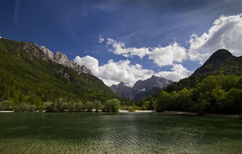 Wallpaper Mountains Nature Lake Slovenia Slovenia Kranjska Gora