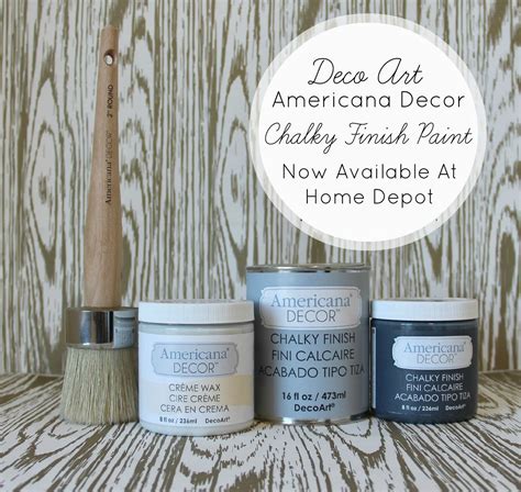 Home Depot Americana Decor Chalk Paint