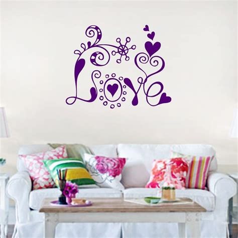 Love Wall Decal 36 Inch Wide X 28 Inch Tall Overstock 11152584