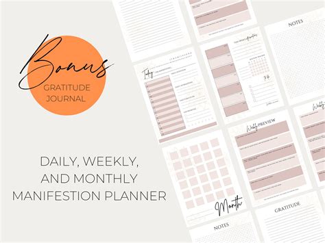 Hourly Planner Printable Daily Weekly Monthly Planner Bundle Etsy Uk