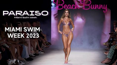 Beach Bunny Swimwear FULL SHOW Miami Swim Week YouTube