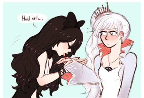 Blushing Weiss Is Best Weiss Rwby Know Your Meme