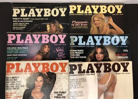 LOT OF Vintage Playbabe Magazines Debra Jo Fondren PMOY Centerfold PicClick