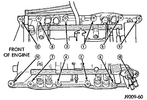 Whats The Tightening Diagram On A 1996 Dodge Ram 1500 59 360 Intake