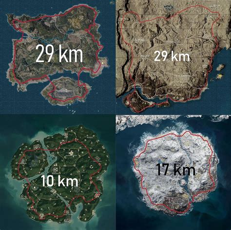 Pubg Map How Big Is Pubg Map Maps For You Erangel Is The First