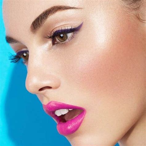 Fuchsia Lips Makeup Goals Makeup Tips Beauty Makeup Eye Makeup