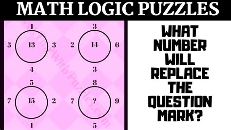 Logic Number Reasoning Brain Teaser Riddles With Answers