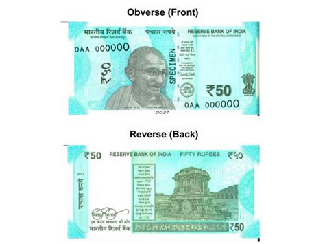 Five Features Of The New Rs 50 Note To Be Issued Soon Oneindia News