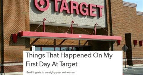 This Guy Documented His First Week Working At Target And Its