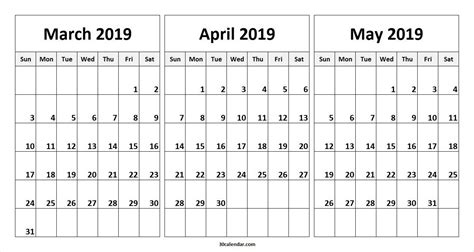 20 May And June 2019 Calendar Free Download Printable Calendar