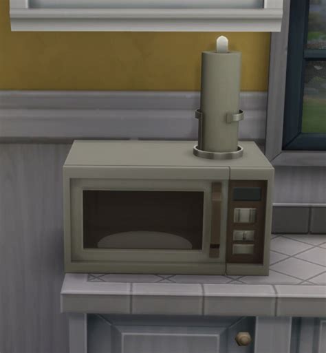 Slotted Items Microwaves By Ilex At Mod The Sims 4 Sims 4 Updates