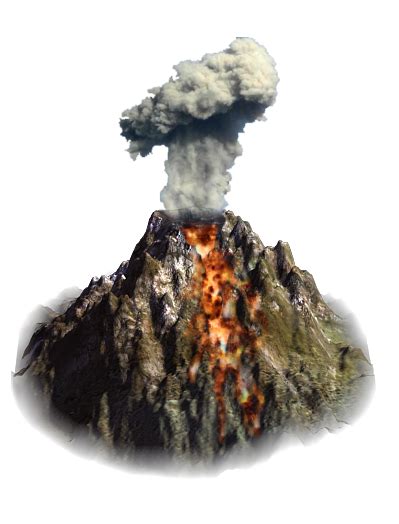 Volcano Png Transparent Image Download Size 399x524px