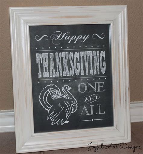 happy thanksgiving chalkboard printable turkey fall decor etsy thanksgiving chalkboard