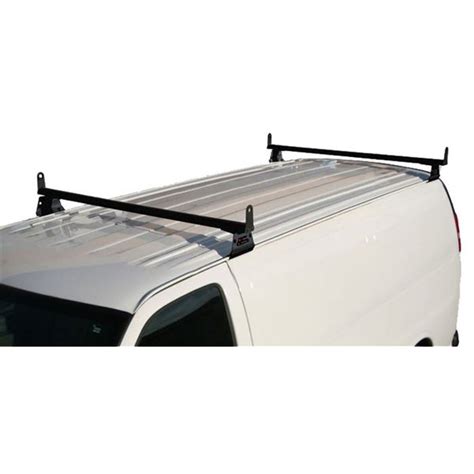 2 Bar Roof Rack With Side Supports For Ford Econoline E Series Vans