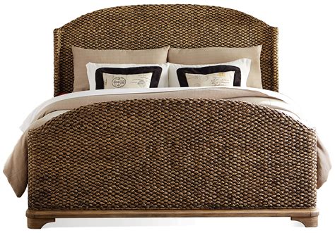 A popular home style for both indoors and out, try our latest rattan furniture designs. Riverside Furniture Sherborne Queen Woven Seagrass Bed ...