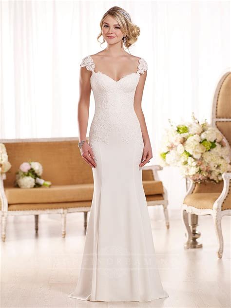 Lace Cap Sleeves Wedding Dress 2444489 Weddbook