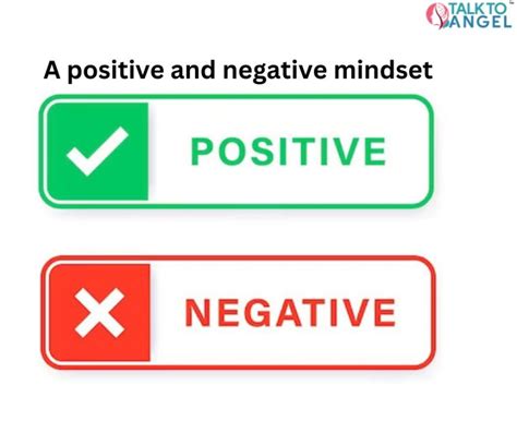 A Positive And Negative Mindset