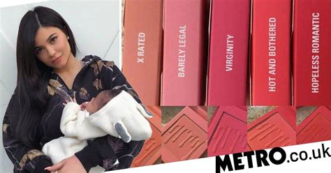 kylie jenner fans outraged over barely legal and virginity blushers metro news