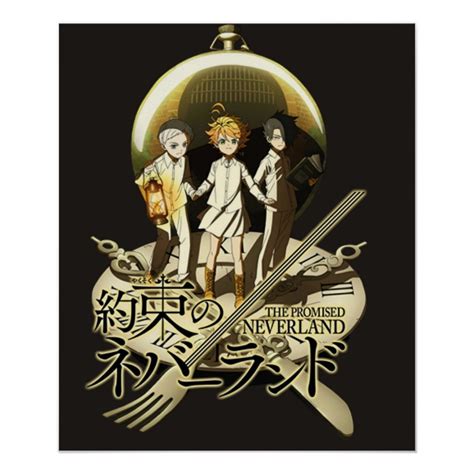 The Promised Neverland Animes Poster Zazzle