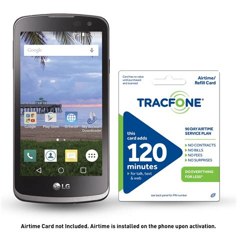 Tracfone Lg Rebel 4g Lte Prepaid Smartphone With Free 30 Airtime