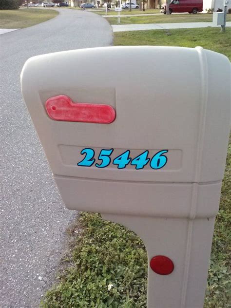 If you like mailbox numbers, you might love these ideas. Highly reflective vinyl mailbox numbers are available in ...