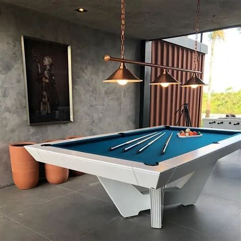 Convertible pool tables are among the most iconic and important items you'll encounter. Customizable Modern Pool Table | Modern pool table, Pool ...