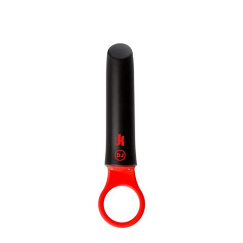 buy the power play 20 function rechargeable silicone vibrator with grip ring kink by doc johnson