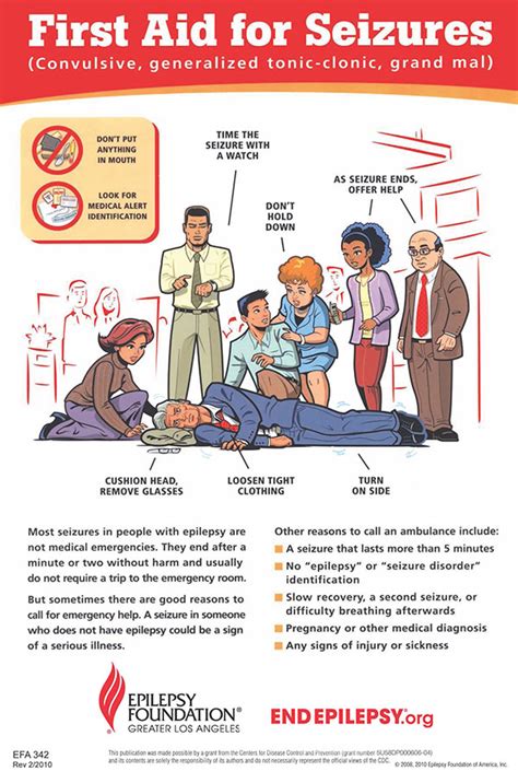 Help someone having a seizure. Epilepsy and Seizures: First Aid for Seizures