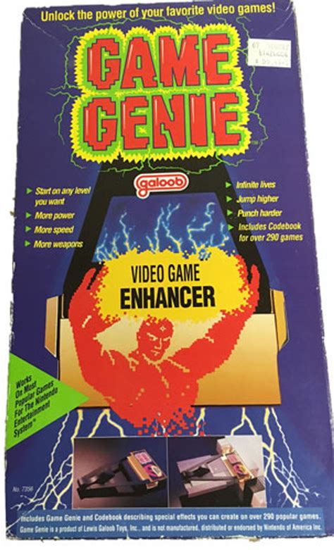Game Genie Game Enhancer W Book For Nintendo Nes For Sale Dkoldies