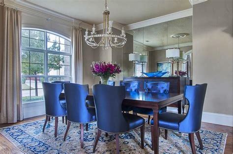 Shop our latest collection of dining room furniture at costco.co.uk. Royal Blue Dining Chairs - Traditional - Dining Room