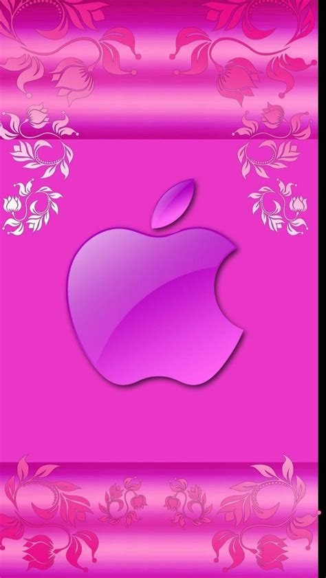 Pink Apple Logo Wallpapers Top Free Pink Apple Logo Backgrounds