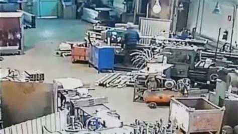 Russian Lathe Machine Accident Incident Viral Video U Puzzleheadedad2461