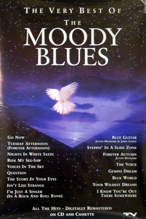 Moody Blues The Very Best Of And Time Traveller Tour Set