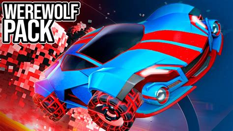 Novo PackzÃo Do Werewolf Vermelho Com O Bm Voxel Pintado Rocket