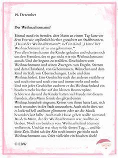Diese geschichte eignet sich auch wunderbar um im. kurze Adventskalendergeschichte | Winterzeit | Feiern ...