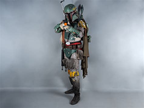 Boba Fett Esb Full Armor Costume And Jetpack Mandaloriann Etsy Canada