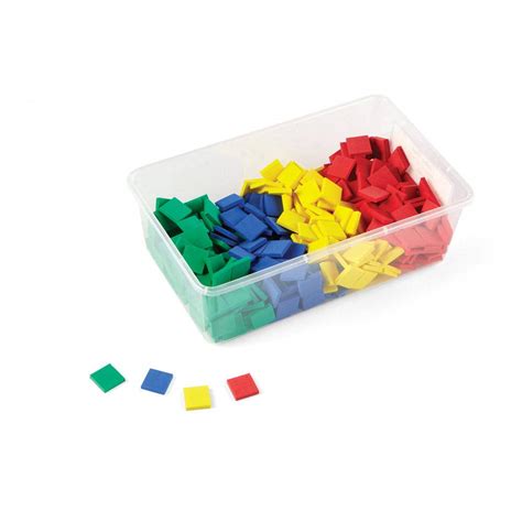 Buy Hand2mind Foam Square Color Tiles Color Sorting Math Counters For