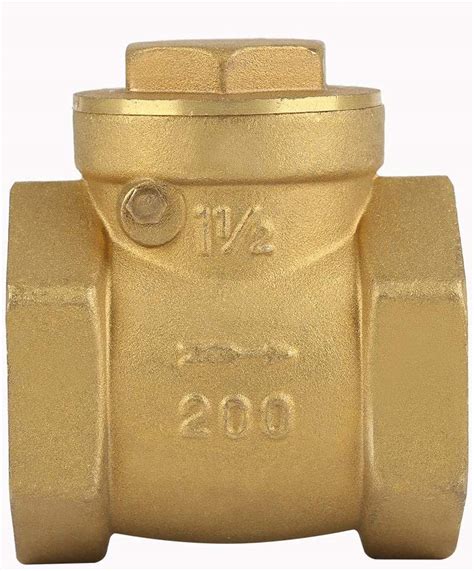 232 Psi One Way Non Return Water Check Valve For Prevent Water Backflow
