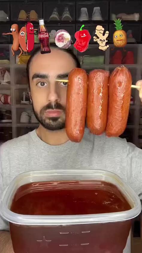 Food Asmr Eating Sausages And Other Snacks 🌭 Bader Al Safar Bader