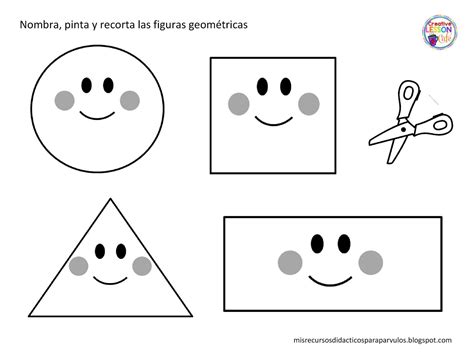 Formas Geométricas Para Recortar Modisedu