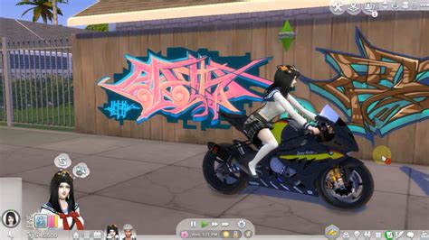 The Sims 4 Cc Waronk Colection The Sims 4 Cc Rideable Moto Bmw 1000rr