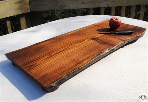 Large Solid Oak Live Edge Cutting Board Campestre Al Gov Br