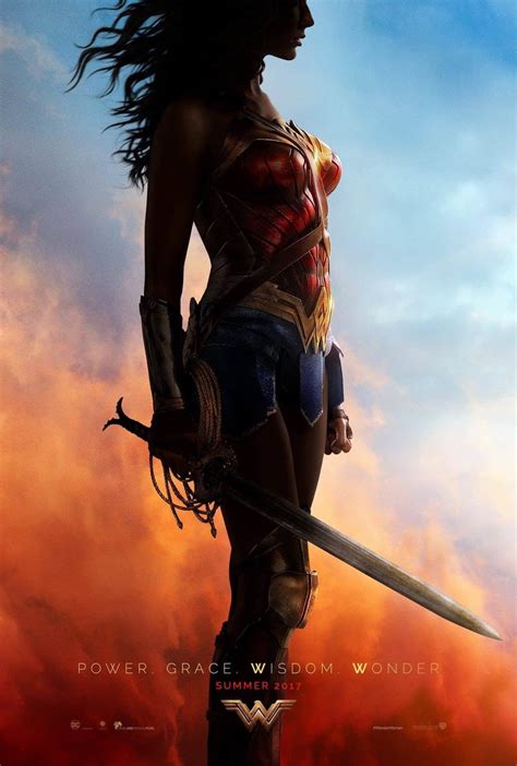 sdcc 2016 hot trailer first look at latest new wonder woman movie trailer and poster from dc