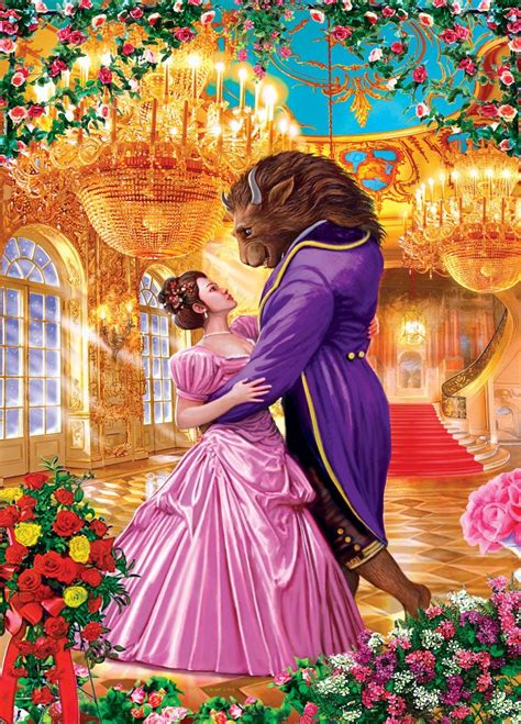Classic Fairy Tales Beauty And The Beast 1000 Piece Puzzle