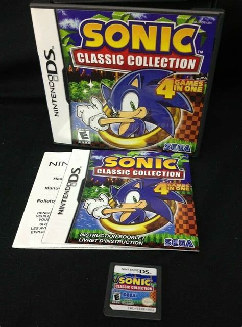 Sonic Classic Collection Nintendo Ds 2010 For Sale Online Ebay