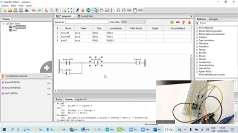 Comparativo OpenPLC Vs IDE Do Arduino Programando Em Ladder E C