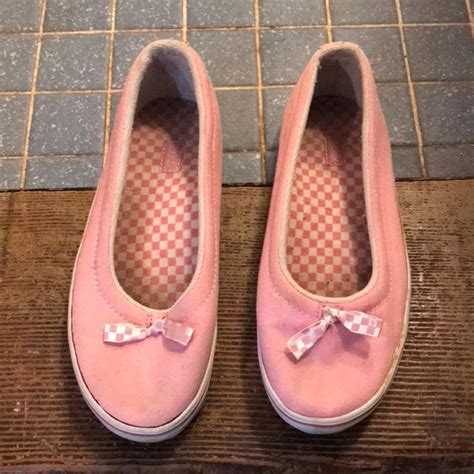Vans Shoes Cute Pink Vans Slip Ons Poshmark